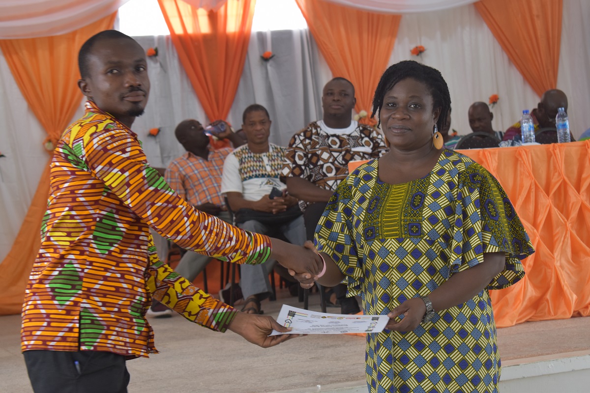 Closing Ceremony for the Fast-track Transformational Teacher Training project in the Western Region 2019