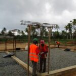 Fixing column rebars