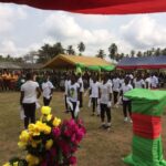 image: ghanaian children performing dance