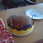 Anas Leaving: cake