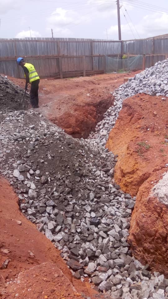 Construction of Asebu District Model Kindergarten School phase 2 is underway
