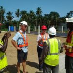 image: Aubrey Malcom-Green visits site