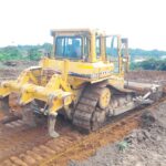 Bulldozer at Holy Child