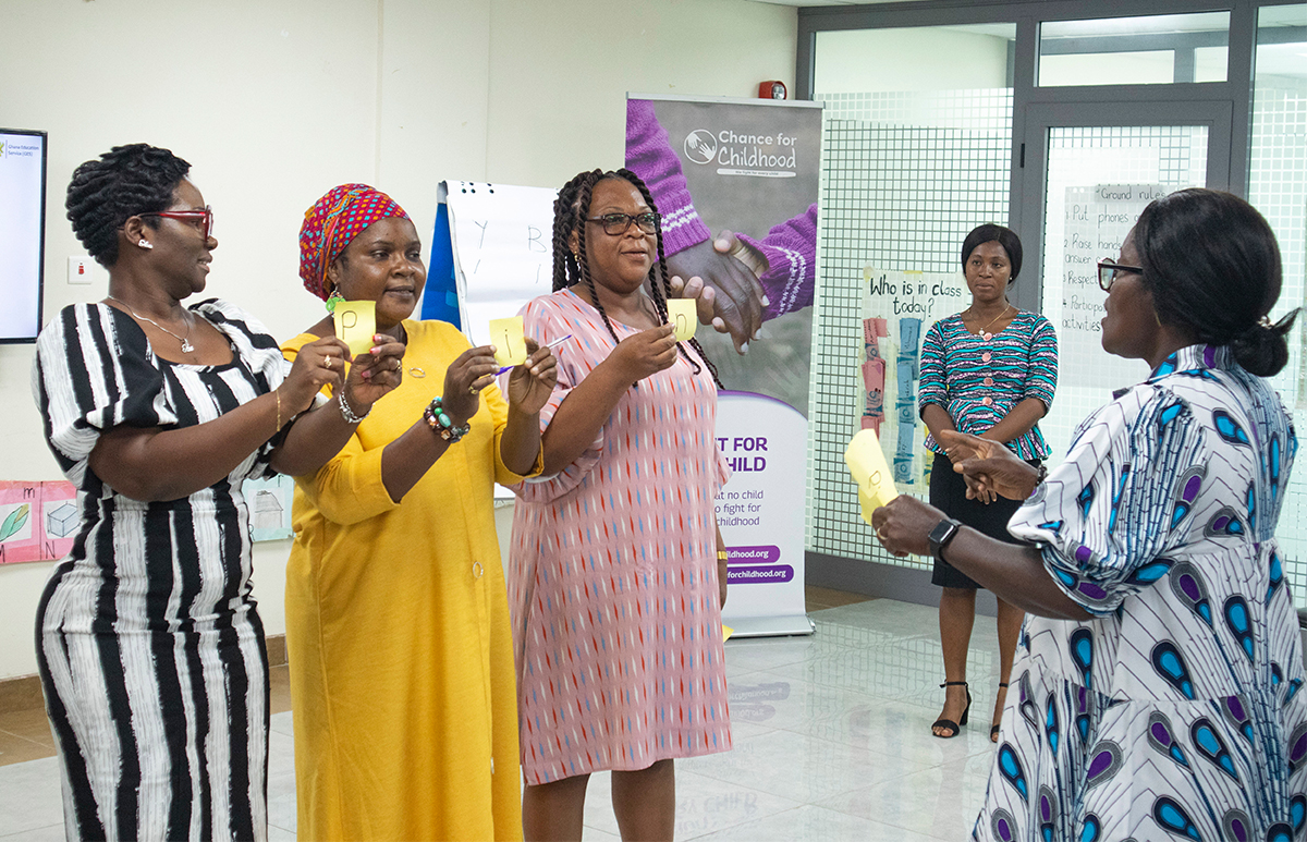 Sabre and Chance For Childhood conduct second round of teacher training workshops