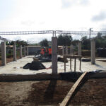 image: classroom concrete columns