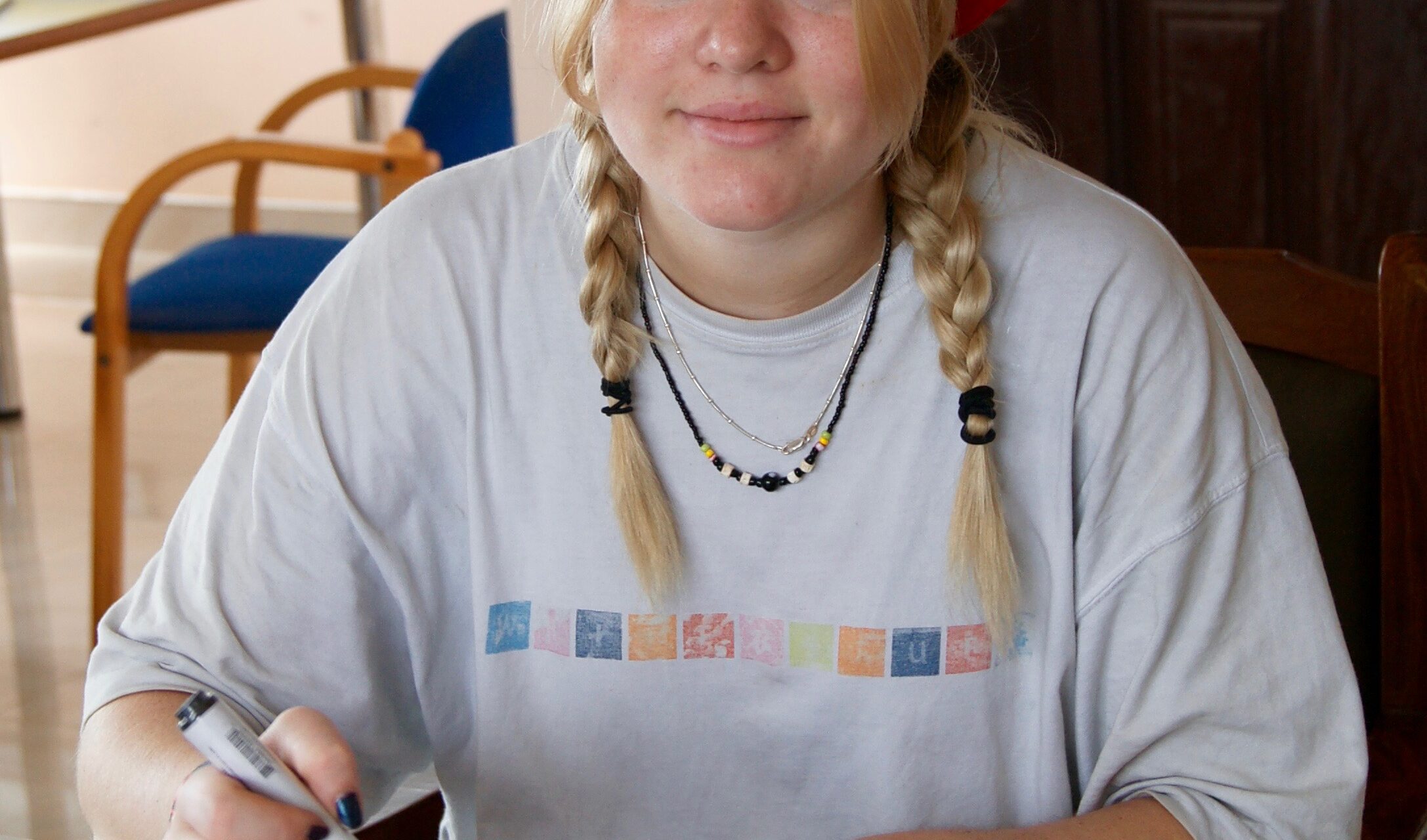 Volunteers – Sophie and Olivia Davies