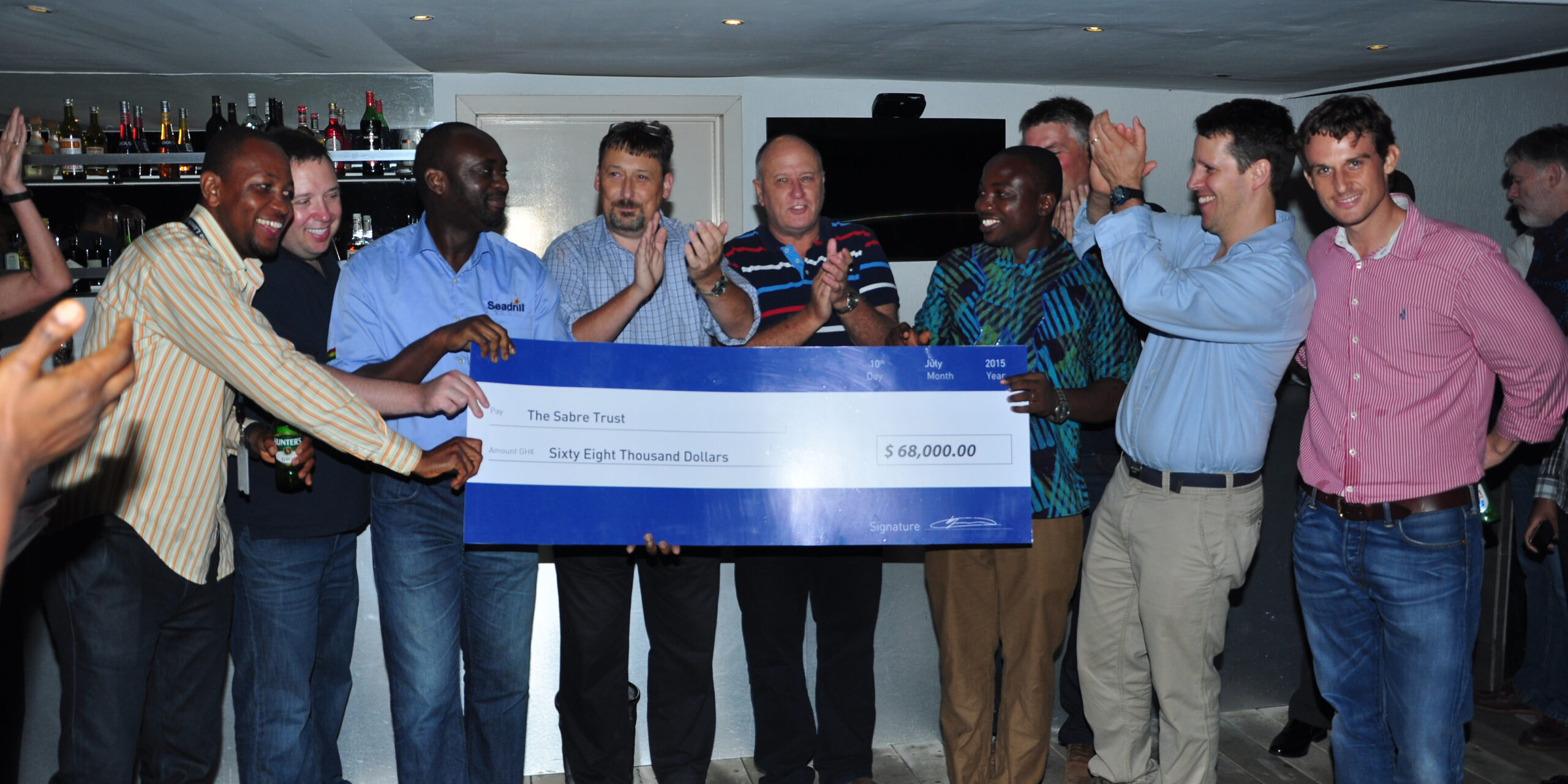 Partnership launch with Ghana Drillers Charity