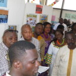 Special guests view exhibition