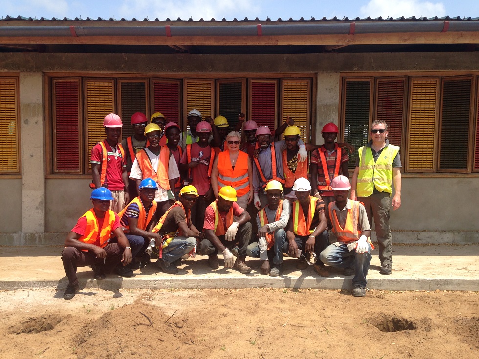 Trustees Helen & Ian visit Ghana