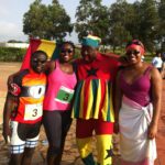 All smiles before the race