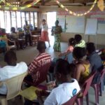 Cape Coast Metro Director of Education addresses the participants