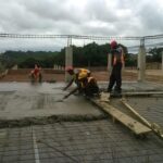 classroom floor slab under construction