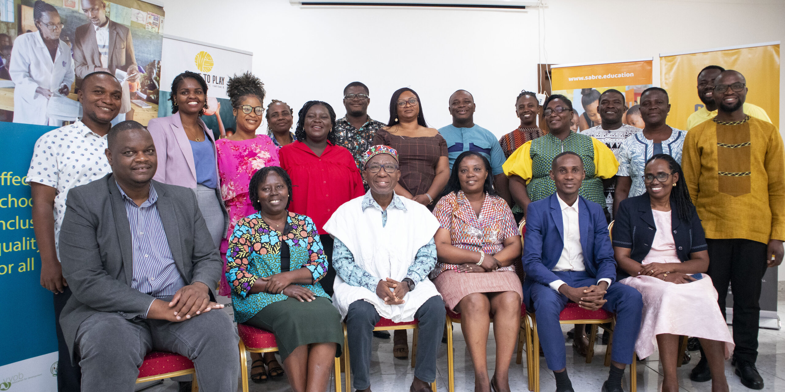 Sabre Education joins the Ghana Education Service and NGO partners in the launch of the new ‘Leadership Communities of Practice’ project