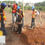 making stabiised soil blocks