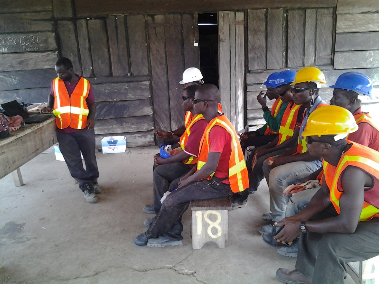 Health and safety talks