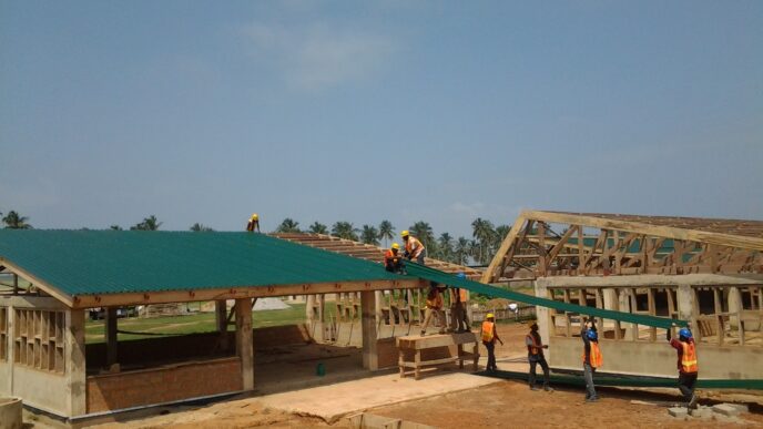 rendering block wall