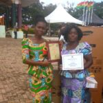 Ruth with her award