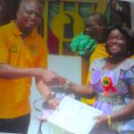 Ruth with her award
