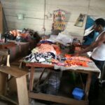 Tailor in shop
