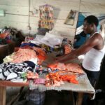Tailor in shop