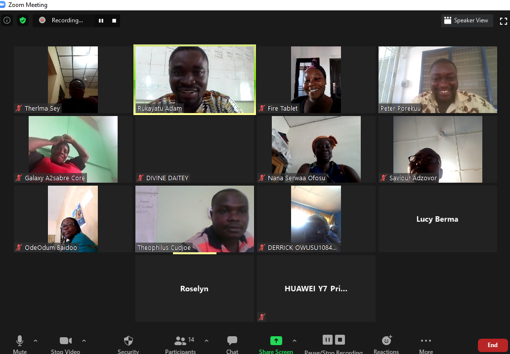 Training of Trainer Workshop 3 in the Eastern Region 2019/20
