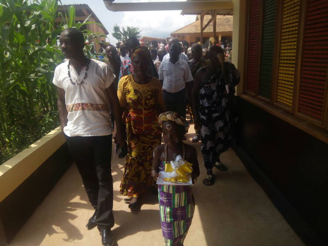 Asebu Model Kindergarten School Opening Ceremony