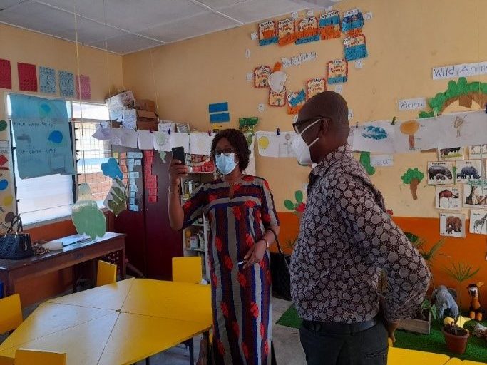 A special visit to kindergarten schools in Akuapem South