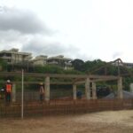 erecting roof trusses