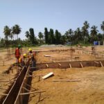 image: fitting foundation formwork