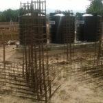 pile of steel rebars