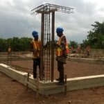 fixing rebars