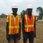 Alfred and Michael on site