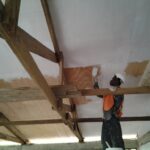 painting classroom ceiling