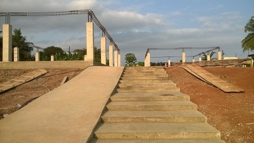 classroom floor slab under construction