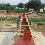 image: truss shoes in place