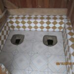 image: tiling in toilet
