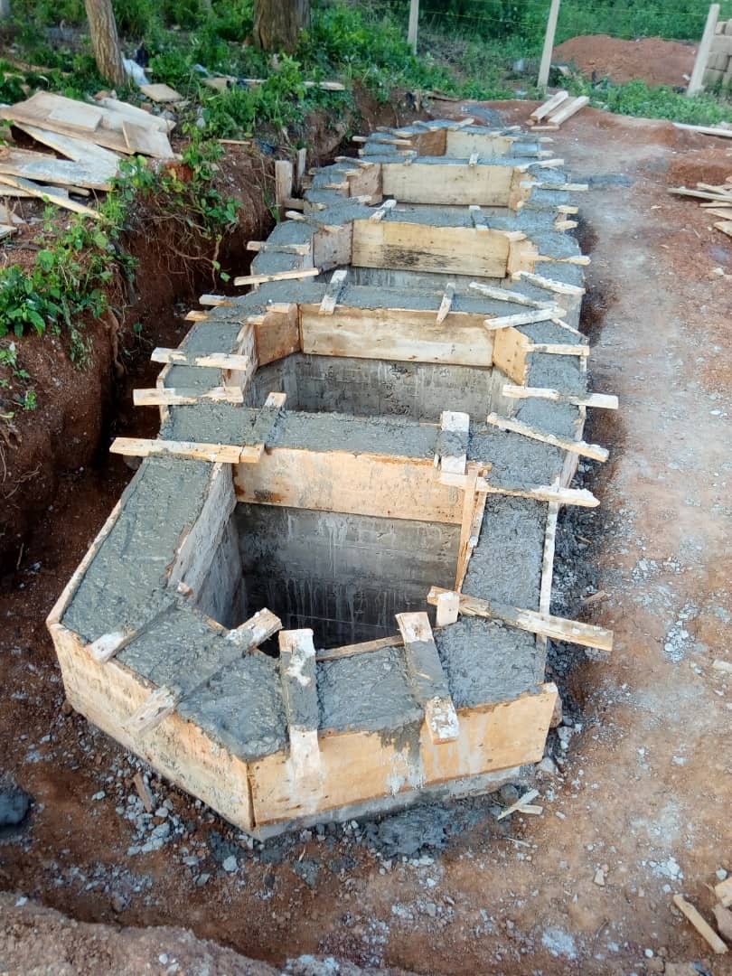 Punpunie Model Kindergarten School construction update August 2018