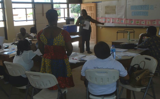 image: training addressing trainees