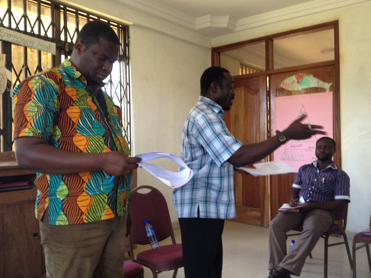 Our OLA Trainers preparing for Intensive Workshop 2