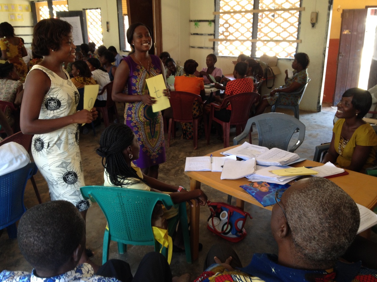 Visit from the new Cape Coast Director of Education