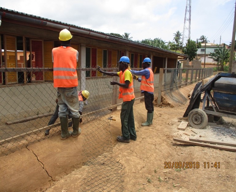 Akwidaa Model Kindergarten School is almost finished!