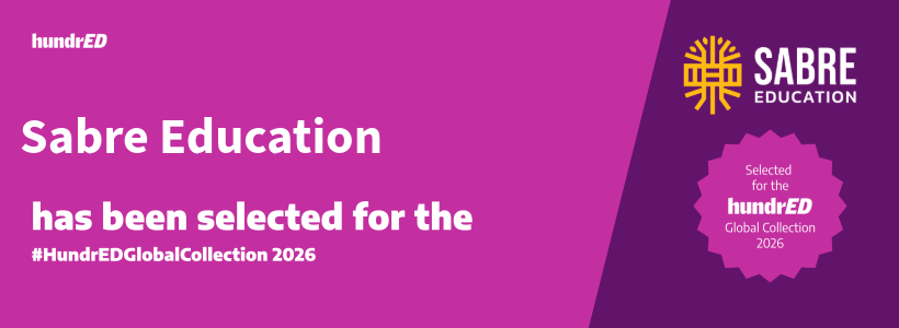 Sabre Education recognised among HundrED’s Top 100 Global Education Innovations